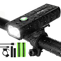 IPSXP 1000 lúmenes Luz Bicicleta- USB Recargable LED Faro Delantero para Bicicleta Alto Brillo 6 Horas Linterna de…